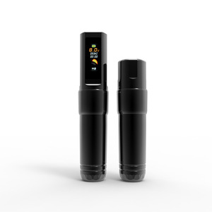 Nouvelle machine à tatouer sans fil, style stylo, corps en aluminium, moteur sans balais, rechargeable, équipement professionnel pour maquillage permanent - Product Image 2