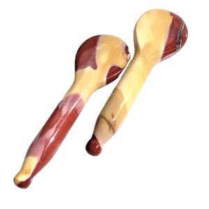 La belleza del cuerpo cuidado <span class=keywords><strong>de</strong></span> <span class=keywords><strong>desguace</strong></span> <span class=keywords><strong>de</strong></span> gua sha herramienta jaspe <span class=keywords><strong>de</strong></span> mookaite cara cuchara forma - Product Image 2
