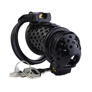 FRRK Nuevo Candado de Castidad de Doble Llave para Hombres, Dispositivo de Castidad de Resina para Entrenamiento y Control del Deseo, Anti-escape - Product Image 4