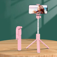 Perche à selfie pour téléphone portable, mini trépied, télécommande universelle, support universel pour téléphone portable