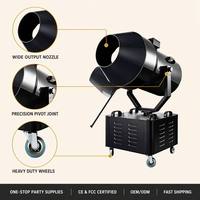 Canon à mousse métallique professionnel pour fêtes en plein air et mariages, haute performance, sur roues, rechargeable, automatique