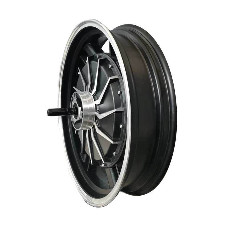 17 дюймов 3000W 72V быстрой скорости электрический бесщеточный двигатель постоянного тока для мотоцикла