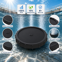 Diffuseur à bulles fines, membrane en silicone EPDM, plaque de support en ABS PP pour l'aération des eaux usées industrielles