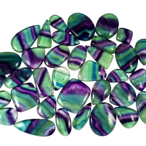 Wholesale Lot of Handmade Fluorite Cabochon Natural Semi Precious Loose Gemstone Polished Bulk Gemstone - Product Image 1