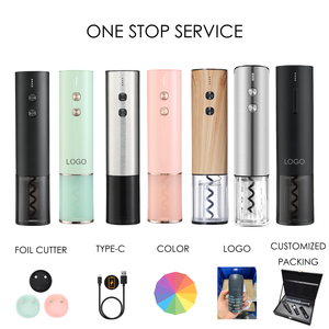 Sacacorchos <span class=keywords><strong>o</strong></span> Ouvre-bouteille en métal Cadeau Abridor <span class=keywords><strong>Tire</strong></span>-<span class=keywords><strong>bouchon</strong></span> automatique - Product Image 4