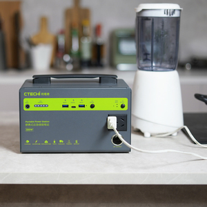Station d'alimentation portable 600W avec logo personnalisé, sortie CA 110V/220V, alimentation de secours UPS et stockage d'énergie - Product Image 6