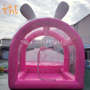 Maison à bulles transparente de 7m de diamètre <span class=keywords><strong>Ballon</strong></span> gonflable Central Park Maison à bulles gonflable commerciale en PVC - Product Image 4