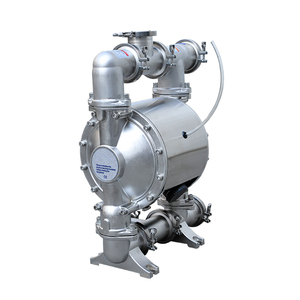 Pompe à diaphragme pneumatique en acier inoxydable de qualité alimentaire industrielle pour liquides visqueux QBSY5-38, construction garantissant la durabilité - Product Image 1