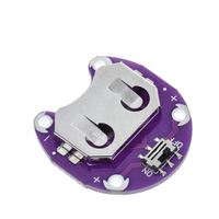 Support de pile bouton CR2032, module de support de pile bouton, carte de connexion pour projet électronique