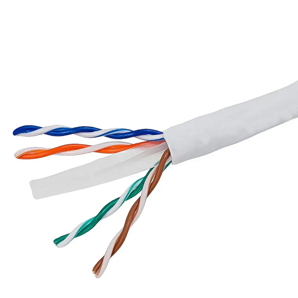 Preço do cabo de rede cat6 ftp stp por metro cobre 24awg 23awg cat5