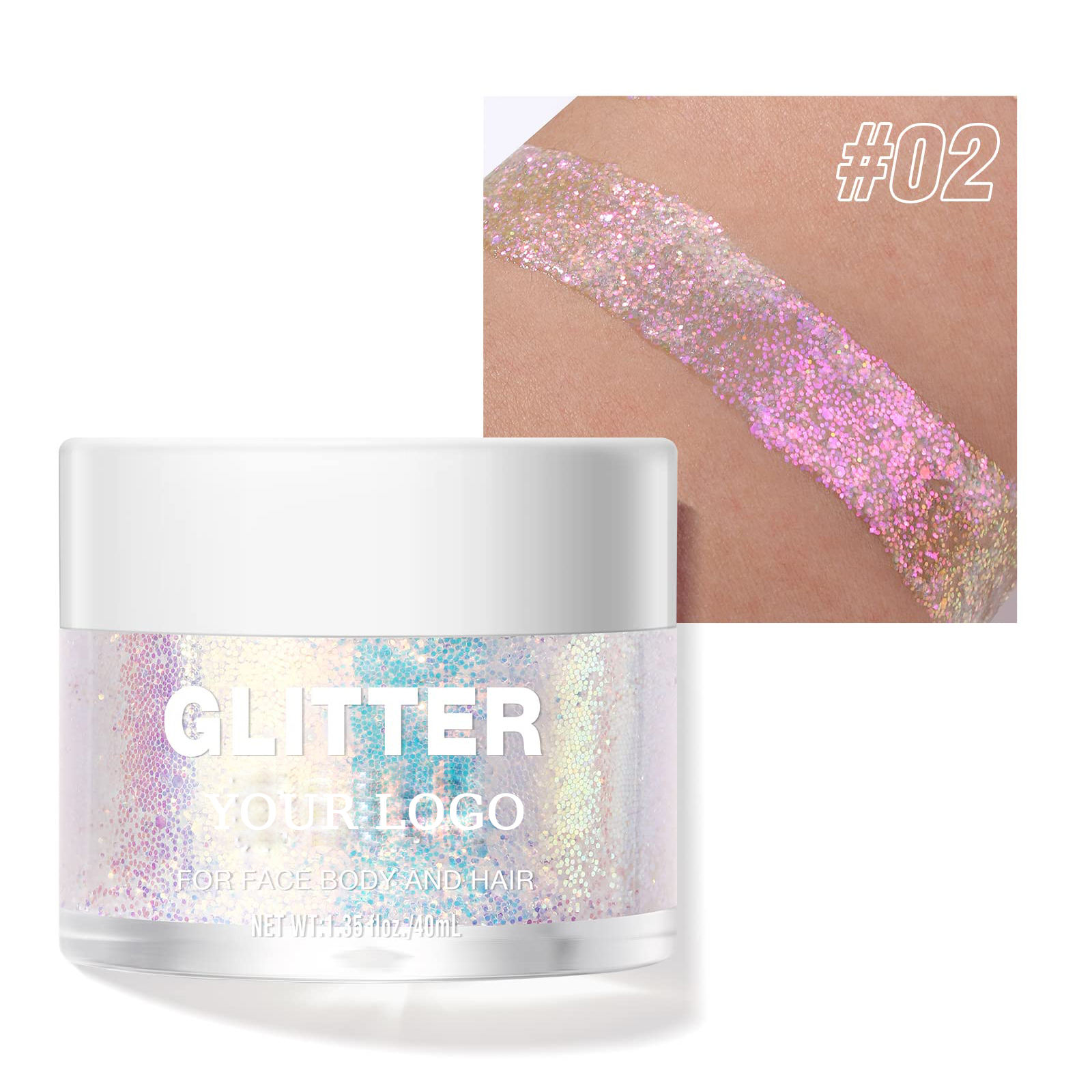body glitter gel-2