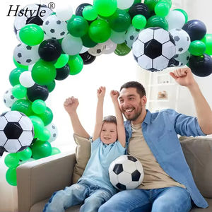 Hstyle E1056 108 Uds globo <span class=keywords><strong>de</strong></span> fútbol niño niños fiesta suministros juego <span class=keywords><strong>de</strong></span> fútbol globos <span class=keywords><strong>de</strong></span> aluminio globos <span class=keywords><strong>de</strong></span> fútbol <span class=keywords><strong>arco</strong></span> guirnalda Kit - Product Image 5