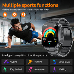 BWMK98 ダイヤル応答通話 LED懐中電灯 インテリジェントウォッチ AI音声アシスタント 長時間バッテリー駆動 WatchSmart Android IOS対応 - Product Image 6