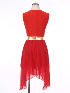 Vestido Metálico de Danza de Alabanza para Niñas con Mangas Traje de Danza Litúrgica Túnica Larga para Iglesia Disfraz de Adoración - Product Image 4