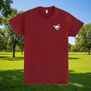 T-shirt Reflection By Ninhol con logo sul petto, colore marrone, taglia piccola - Product Image 3