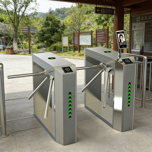 Portillon tripode entièrement automatique en acier inoxydable avec RFID, code ESD/QR, protection IP68 et anti-évasion, fabriqué en Chine - Product Image 4
