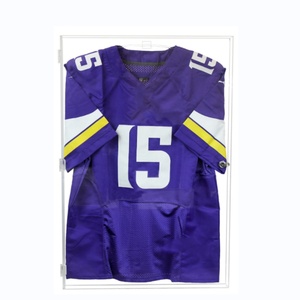 Customized Wall <b>Mount</b> Soccer Hockey Sport Shirt <b>Frame</b> Jersey Display Case - Product Image 1