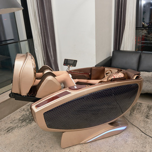 European And American 4D Voice Controlled Massage Chair Sl Dual <b>Track</b> Space Capsule Heating Intelligent Control - Product Image 3