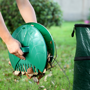 Winslow & Ross Lot de 2 râteaux de jardin pour ramassage de déchets, outil de ramassage de feuilles tombées, pince à feuilles en plastique - Product Image 3