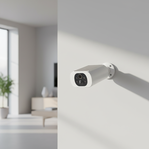 Caméra <span class=keywords><strong>Anran</strong></span> intérieure/extérieure 3MP, alimentée par énergie solaire, sans fil, audio bidirectionnel, micro intégré, accès à distance, contrôle vidéo, détection de mouvement, WiFi - Product Image 4