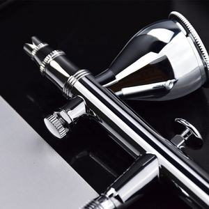 <span class=keywords><strong>Compresseur</strong></span> d'airbrush à double action en cuivre pour l'art des ongles, atomisation lisse, ombrage, peinture de maquettes, pâtisserie, tatouage temporaire - Product Image 5