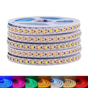 Bande lumineuse SMD 2835 5V 120D, une LED par coupe, flexible, basse tension, linéaire, 8mm, éclairage USB, auto-adhésive, blanche - Product Image 1