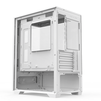 Nouveau design Mini ATX boîtier d'ordinateur de bureau pleine tour verre trempé avec effet ARGB Port avant USB châssis de refroidissement en stock