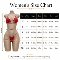 Maßgefertigtes Einfarbiges Bikini-Set mit Seitenschnürung und Kristallen Zweiteiliger Badeanzug Minimalistisch Sexy Push-Up OEM ODM Private Label Geringe Mindestbestellmenge