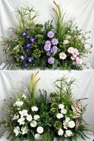 Bunga Hydrangea Buatan Tangan Modern, Lembut, Realistis, Bentuk Tanduk, Bunga Sutra Artifisial, Dekorasi Pernikahan, Natal, Tahun Baru, Warna Putih Hijau