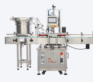 Macchina Tappatrice per Bottiglie Rotonda da Tavolo a Risparmio Energetico in Plastica e Alluminio - Product Image 1