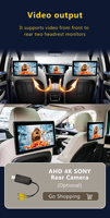 Navigateur GPS Android BQCC 9 pouces avec CarPlay 4G/WiFi et caméra embarquée pour Fiat Doblo 2015-2019 - Garantie 1 an