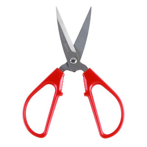 Tijeras Comix B2711 de 172 mm con mango rojo, herramienta de corte de papel de oficina de acero inoxidable - Product Image 1