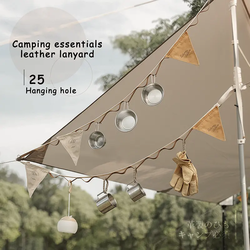 Großhandel Andere Camping & Wander produkte Neue 25 Ring Outdoor Camping Lanyard Kleiderbügel
