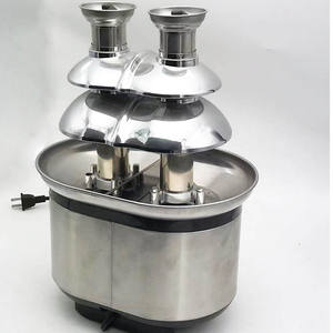 Fontaine à chocolat électrique Double <span class=keywords><strong>tour</strong></span>, fête commerciale acier inoxydable géant industriel automatique vente de machine à <span class=keywords><strong>Fondue</strong></span> personnalisée - Product Image 6