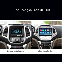 Kit d'installation d'autoradio Meihua pour Changan Eado 2012-2016, cadre, panneau de façade, faisceau de câblage, adaptateur CANBUS