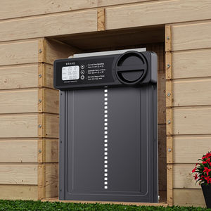 Minuterie de porte de poulailler automatique de produits de modèle privé et capteur de lumière, résistant aux intempéries pour poules, canards, accès de sécurité - Product Image 4