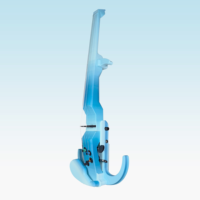 Violon électrique silencieux 4/4 professionnel pour performance, avec technologie d'impression 3D, personnalisable et coloré