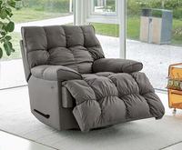 Fauteuil inclinable électrique multifonctionnel de première classe, moderne et écologique, pour salon, pivotant et relaxant, modèle Cloud Rocking Chair