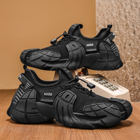 Hommes 2025 nouveau Style rétro coupe basse chaussures de marche lentes en caoutchouc semelle épaisse confortable antidérapant chaussures décontractées