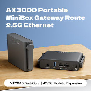 WiFi6สำนักงานขั้นสูง AX3000เราเตอร์ขนาดเล็กแบบพกพาโซลูชันเครือข่ายกิกะบิตแบบแบนด์คู่สำหรับการเข้าถึงอินเทอร์เน็ตในร่มที่รวดเร็ว - Product Image 6