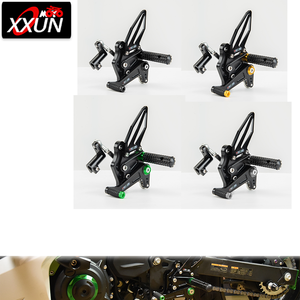 XXUN repose-pieds réglables pour moto <span class=keywords><strong>KAWASAKI</strong></span> Ninja250 Ninja400 <span class=keywords><strong>Z400</strong></span> 2018-2024 - Product Image 1