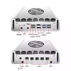 Mini PC Topton Metal Firewall con Ventilador, AMD Ryzen Embedded R2314, 4x2.5G LAN, DDR4, NVMe, 6xUSB, Proxmox, pfSense, OPNsense, Servidor Doméstico - Product Image 6