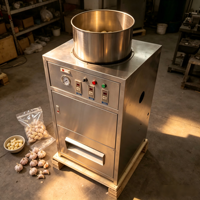 Éplucheur d'ail à vortex d'air haute pression, conception hygiénique de qualité alimentaire