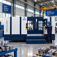 Centre d'usinage horizontal CNC BT50 Fanuc à haute efficacité pour la fabrication de pièces mécaniques de précision