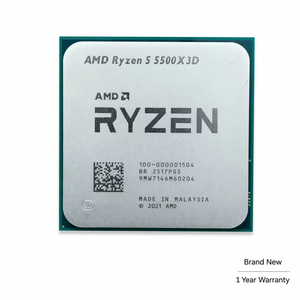 For 5 5500X3D AM4 CPU Processor 3.0 GHz <b>6</b> Cores <b>6</b>-Core Performance Ideal for Multi-threaded Tasks and Gaming. 3.0 GHz Speed Boos - Product Image 1