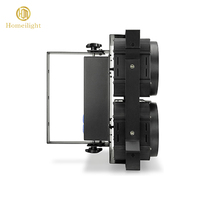 Projecteur LED COB 4 yeux de haute qualité 4x100 (2-en-1) blanc chaud et blanc froid pour événements, bars et scènes