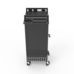 डीलक्स बाल सैलून ट्राली काले धातु सैलून फर्नीचर एल्यूमीनियम आधुनिक चीन मॉल उत्पादों स्कूल बातें सौंदर्य स्कूल उपकरण - Product Image 4