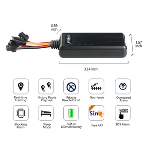 Sinotrack st906l 4G GPS trên toàn thế giới Tracker cho xe xe thời gian thực thiết bị theo dõi traceur GPS đổ voiture với phần mềm miễn phí - Product Image 2