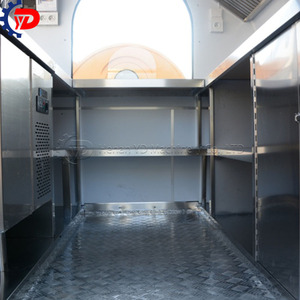 定制食品拖车柠檬水三明治果汁车快餐车咖啡甜点移动酒吧 - Product Image 6