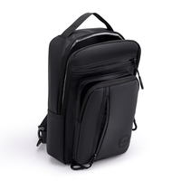 Sac de poitrine et de taille imperméable en PU pour homme, haute qualité, tendance, avec fermeture éclair, multi-usage, pour sport, voyage, design mode estival